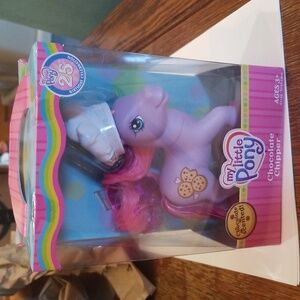 2007 my little pony 25th birthday celebration  chocolate chipper mib g3